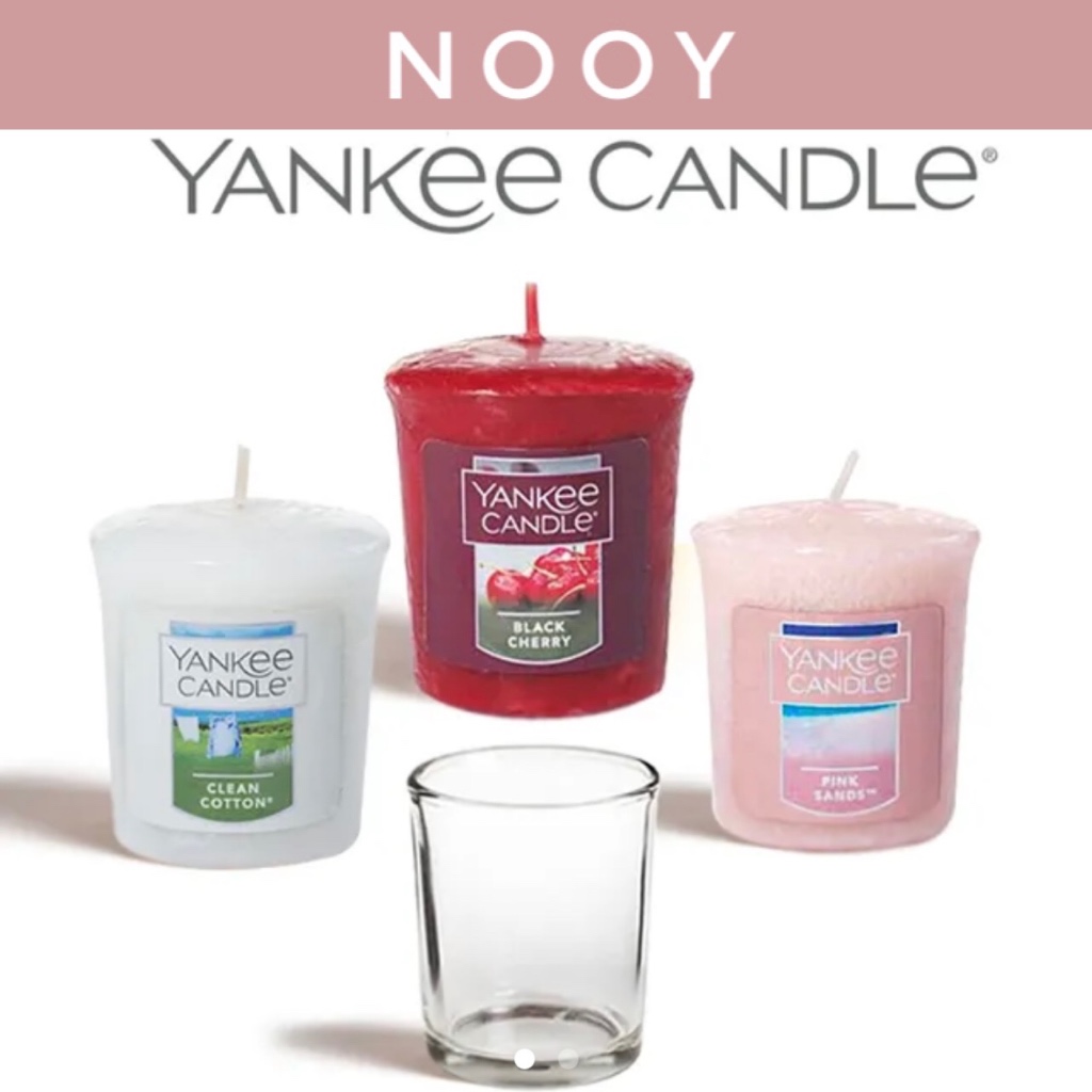 [Yankee Candle] Votive Samplers Mini Candle 5ea Holder Set