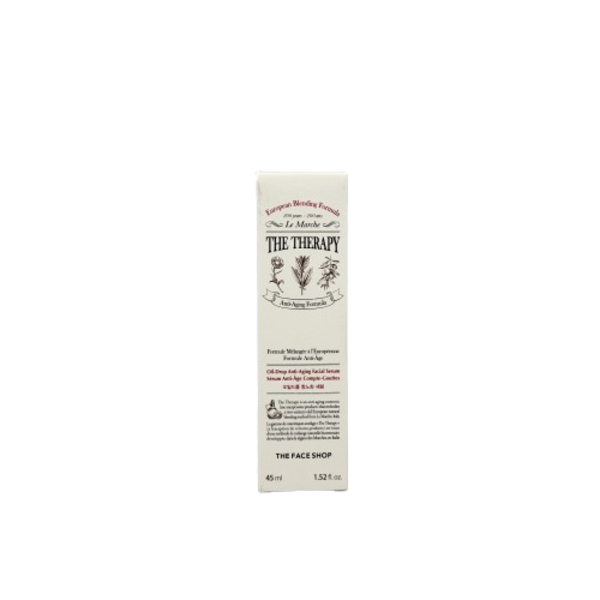 [The FACE Shop] The Therapy Oil Drop Anti-Aging Serum 45ml