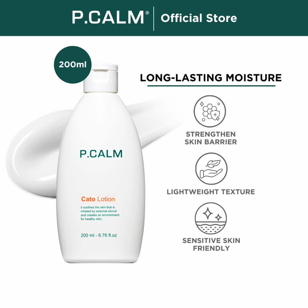 [P.CALM] Cato Soothing Lotion Facial & Body 200ml