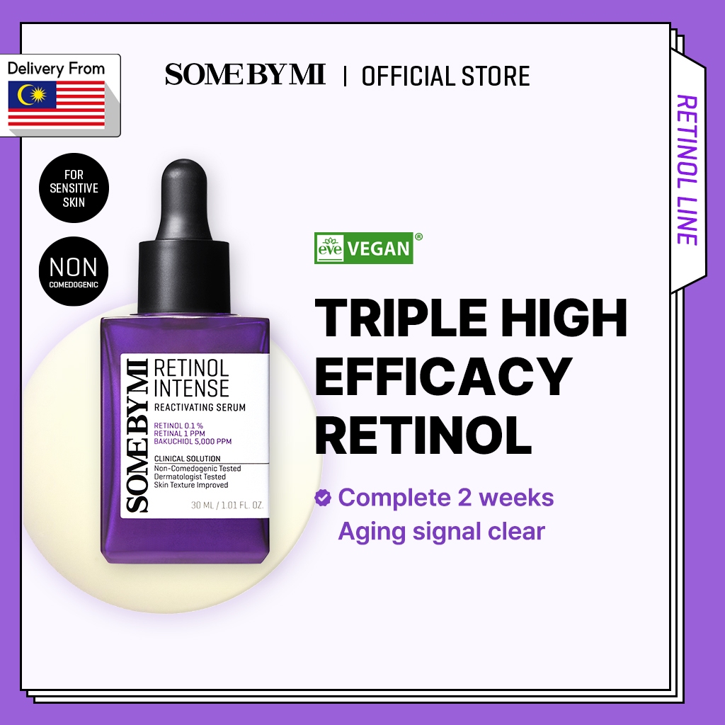 [SOME BY MI] Retinol Intense Reactivating Serum Essence 30ml [Anti-aging, Wrinkle Care, Reactivating, Vegan]