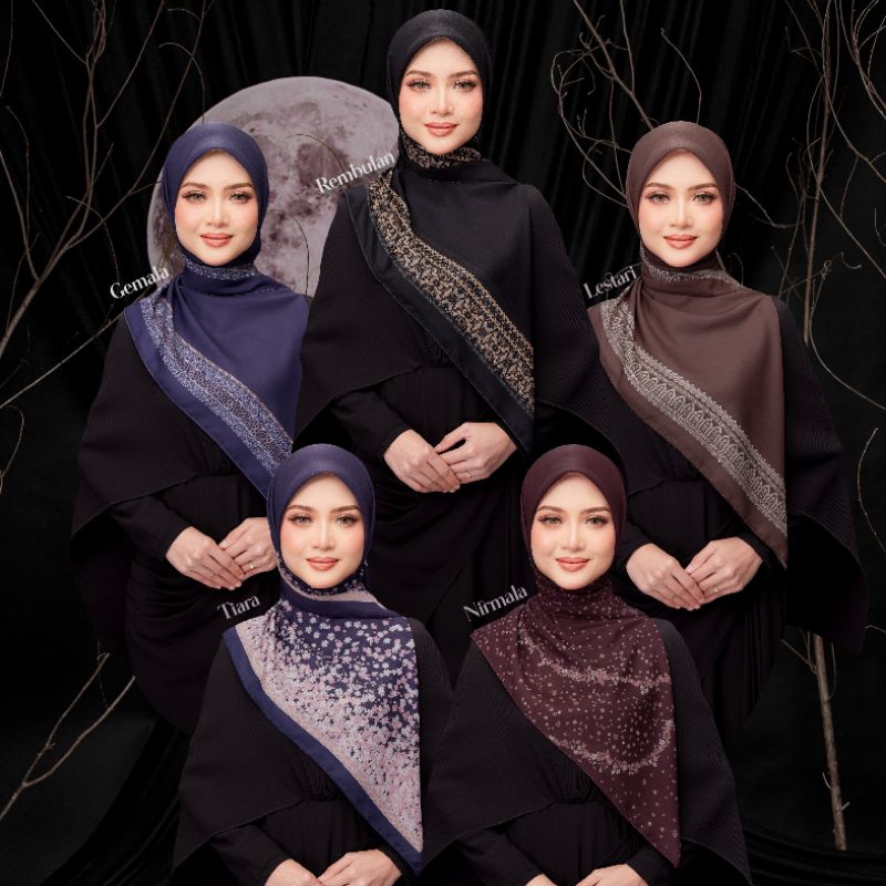 TUDUNG BAWAL SENANG BENTUK EDISI NUHA LATEST, BELLA, CASABLANCA, RUHAINIES, IRMA, TWO TONE KEKABOO