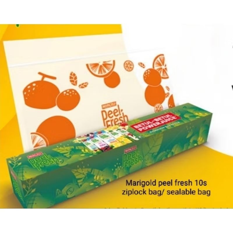 MAROGOLD peel fresh beg ziplock resealable bag HL tumbler water bottol edisi Ernie Zakri