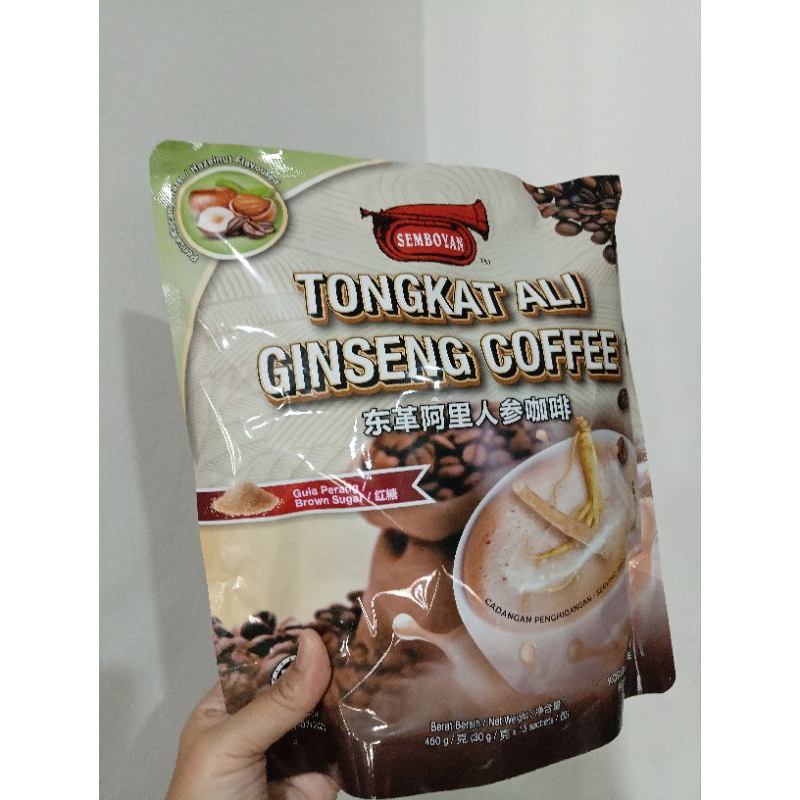 Semboyan Hazelnut flavoured Tongkat Ali Ginseng Coffee