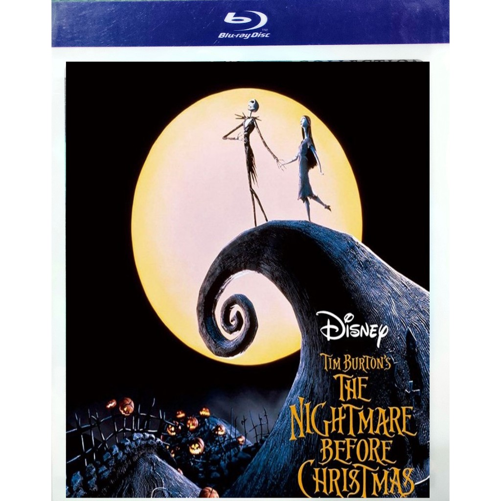 SG Seller The Nightmare Before Christmas Blu Ray ANIMATED Movie