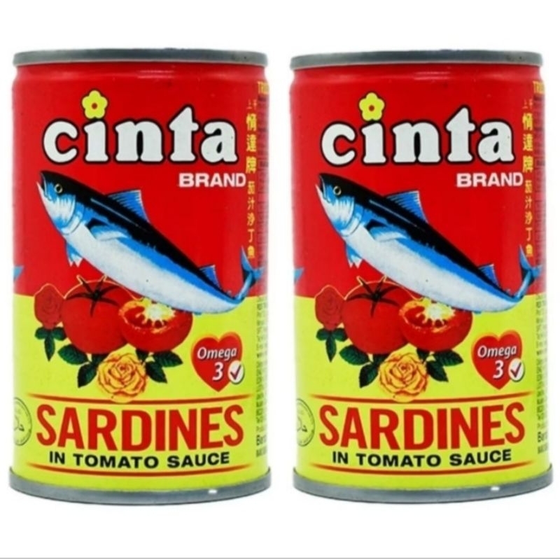 CINTA Halal ✅ COMBO x2 Sardines in Tomato Sauce