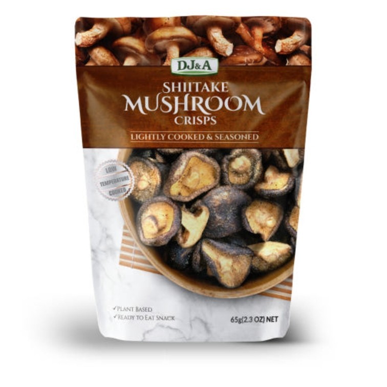 DJ&A SHITAKE MUSHROOM CHIPS 2Flavors 65g