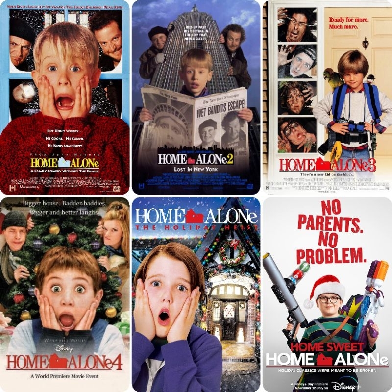 【 】Home Alone Collection (1990-2021) Bluray 1080P Eng,Mly,Chi,Tamil Christmas New Year NOT DVD Series Movie Download