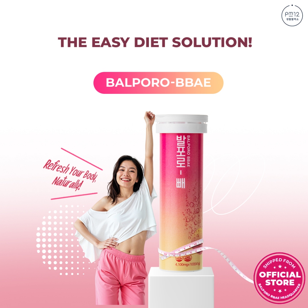 BALPORO BBAE (KKM approved) Korea Weight Loss Supplements Vitamin Slimming Drink Effervescent Diet