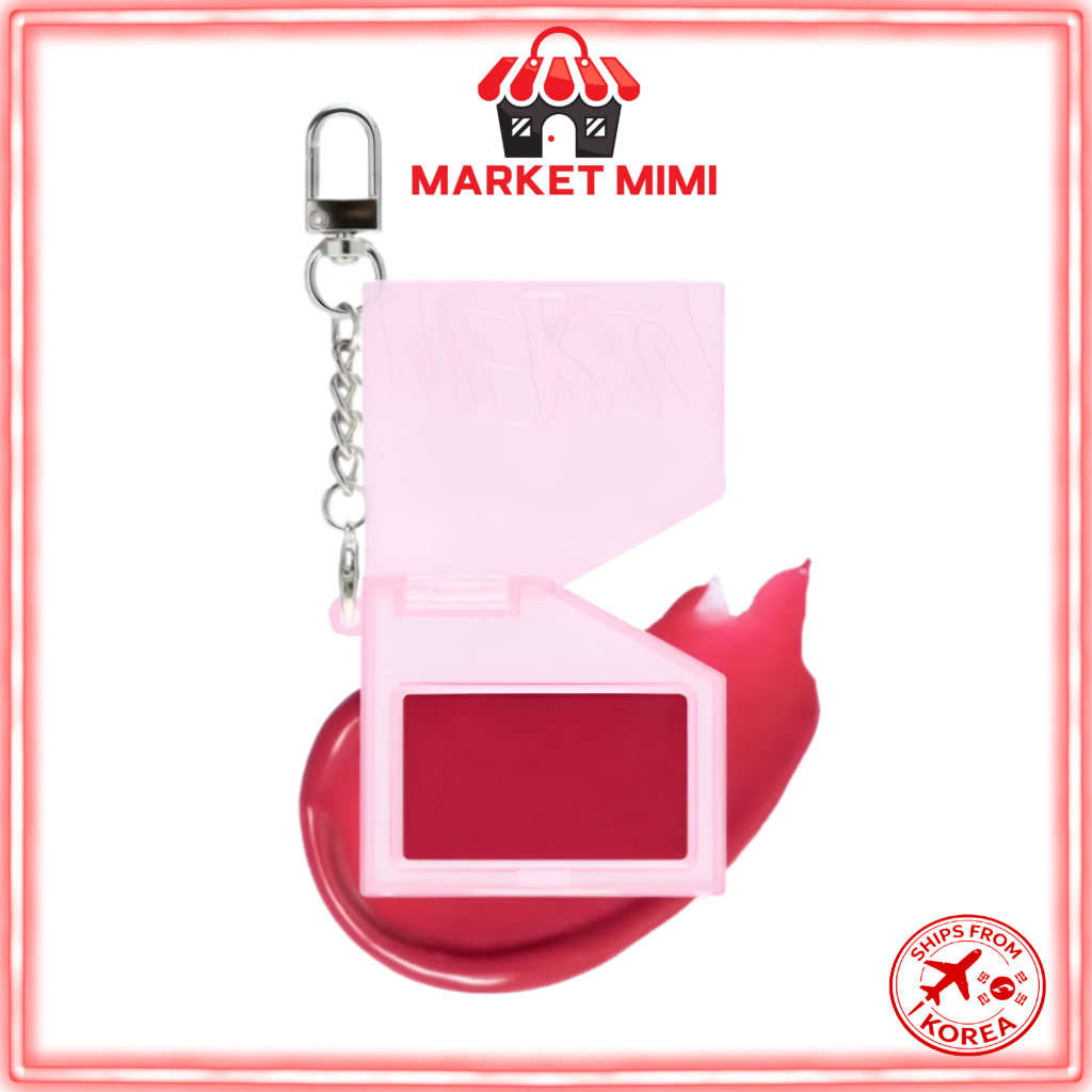 MERZY Lip &amp; Cheek Keyring #02 Rich Rosy | Rosy Pink Multi Balm