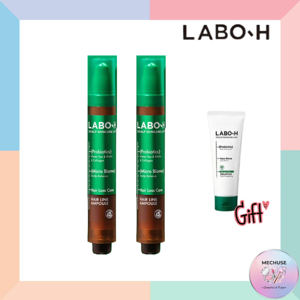 LABO-H Hairline Ampoule Double Set (+Shampoo 100ml)