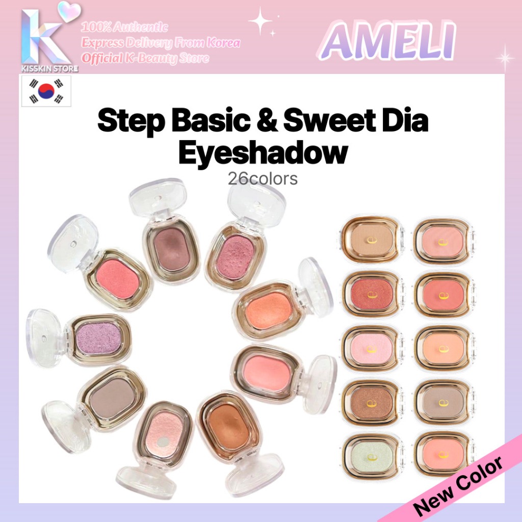 [K-BEAUTY] AMELI Eyeshadow Palette 29 Colors | Bestseller Edition | Glitter & Matte | Korea Makeup