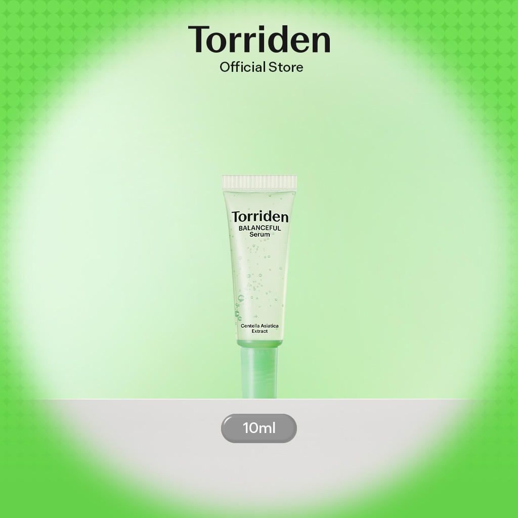 [Torriden Official] Mini Size Trial - BALANCEFUL Cica Serum for Sebum and Dead Skin Cells, Relieve Redness, for acne prone skin,10ml