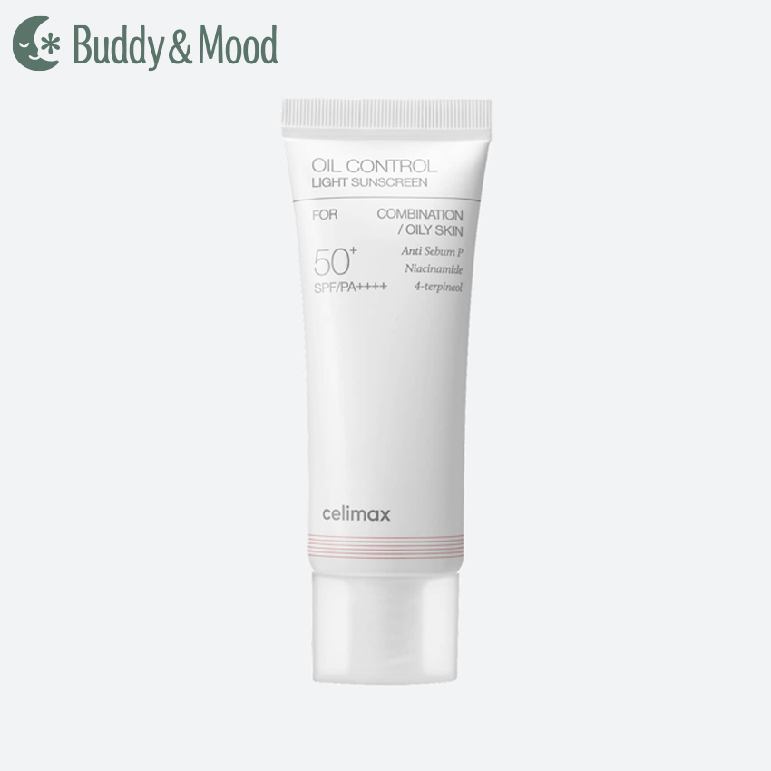 [CELIMAX] Oil Control Light Sunscreen SPF50+ PA++++ (40ml) - Matte & Non-Greasy