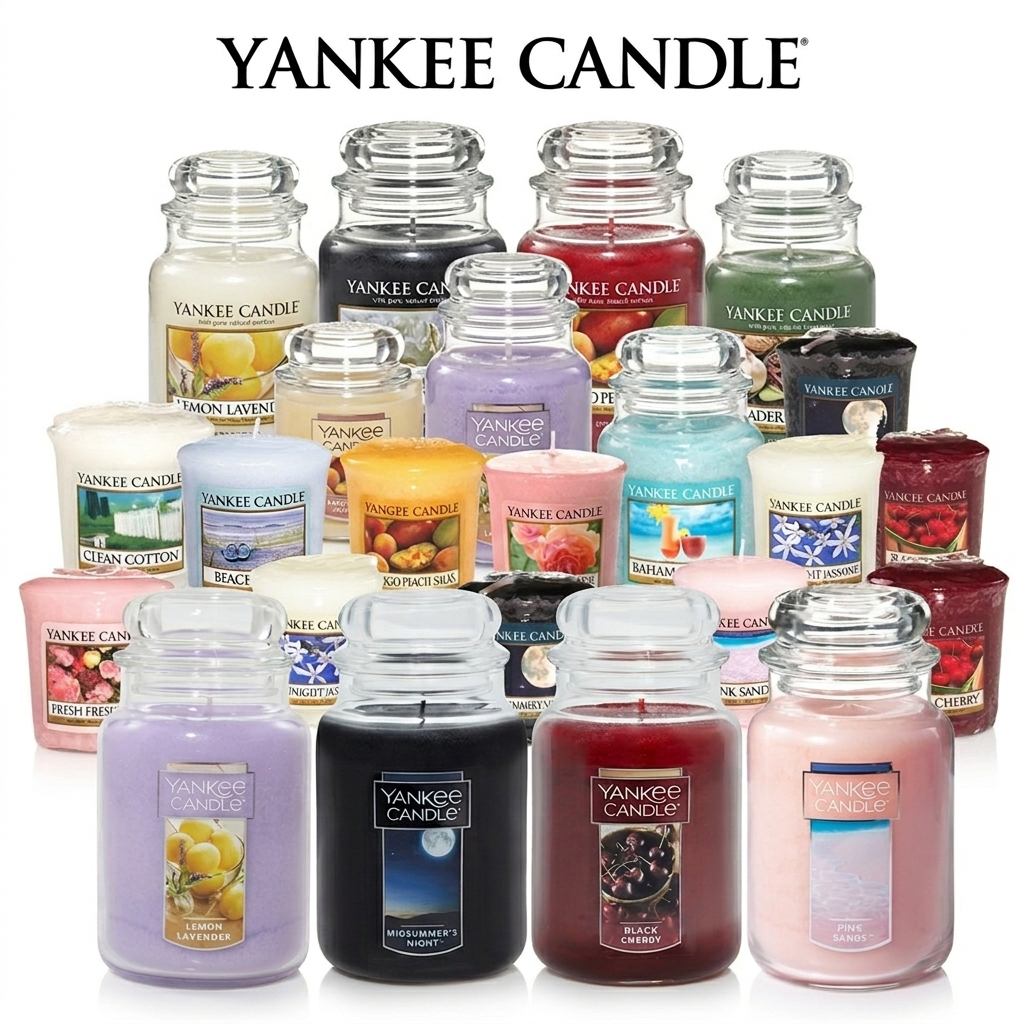 [2 Size] Yankee Candle Large Jar Classic 104g, 623.7g - Authentic Premium Scented Candle for Home Fragrance, Long-Lasting Aroma & Relaxation