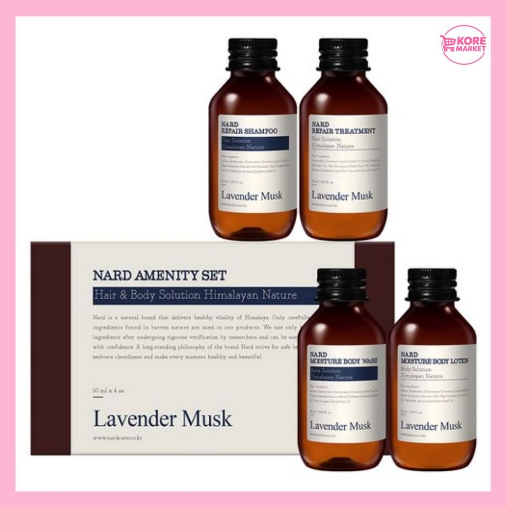 NARD BOUQUET GARNI AMENITY SET 4PCS – SHAMPOO, TREATMENT, BODY WASH, LOTION