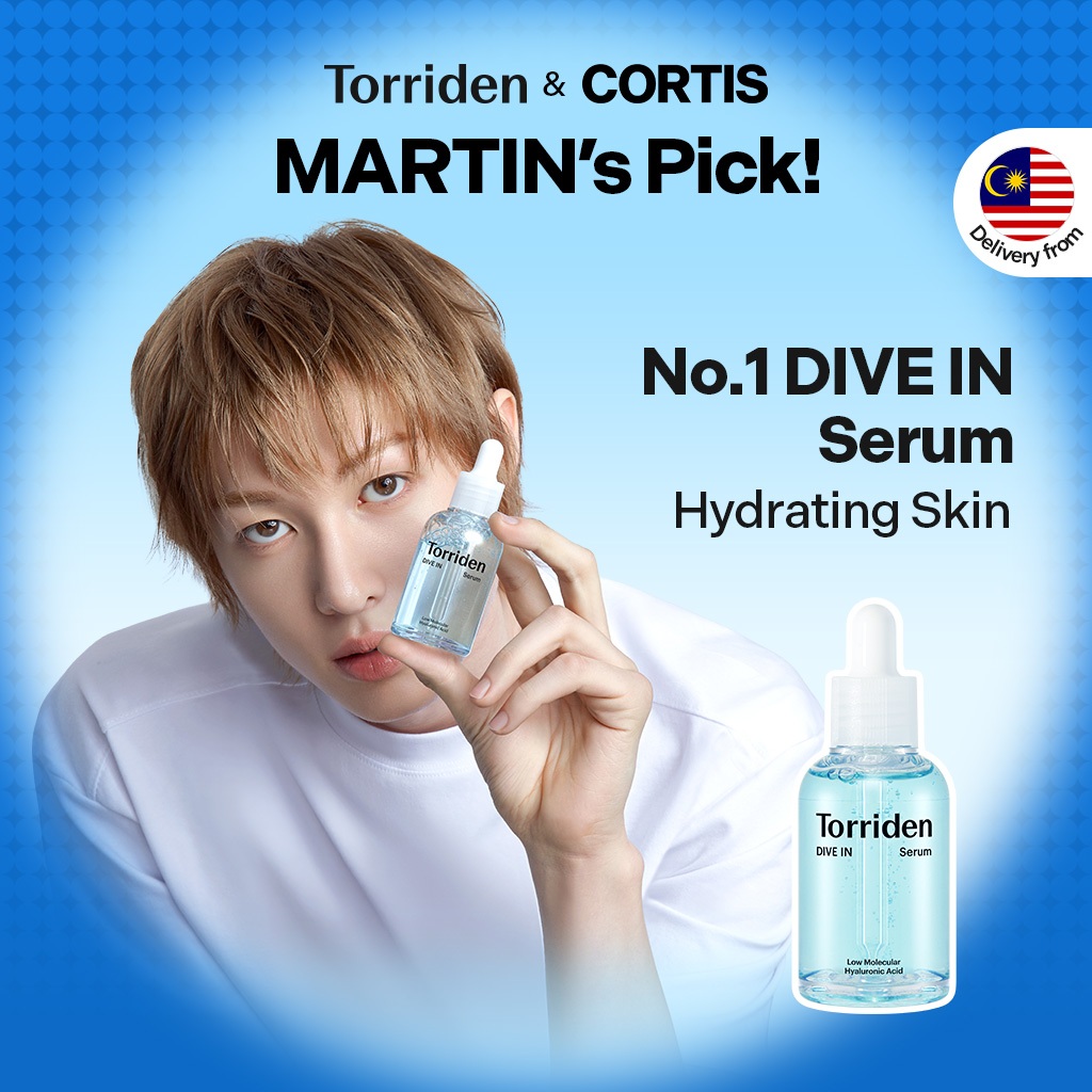 [Torriden Official] DIVE IN Low Molecular Hyaluronic Acid Serum for Moisture Glow, Inner Deep Moisture, 50ml