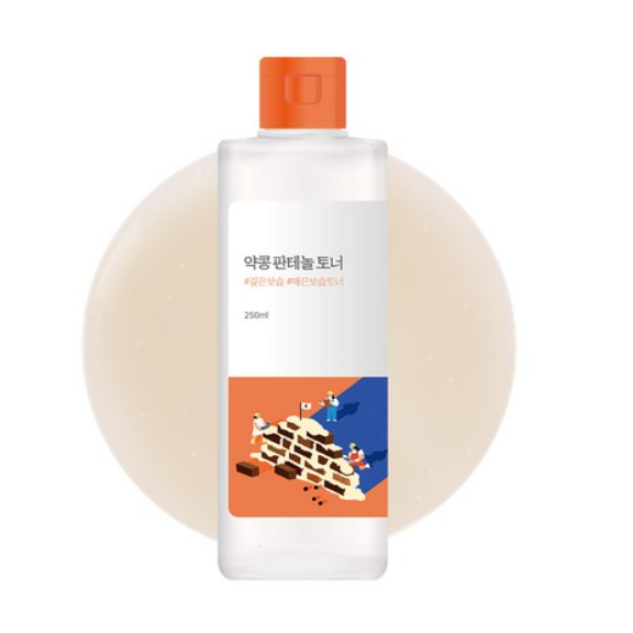Round Lab Soybean Panthenol Toner 250ml | Korean Moisturizing Toner | Soothing & Hydrating Skincare