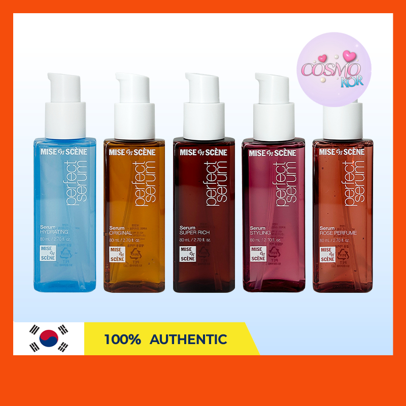 [READY STOCK] Mise en scene PERFECT SERUM COLLECTION Watery Serum / Original Serum / Rich Serum / Styling Serum / Perfume Serum 80mL