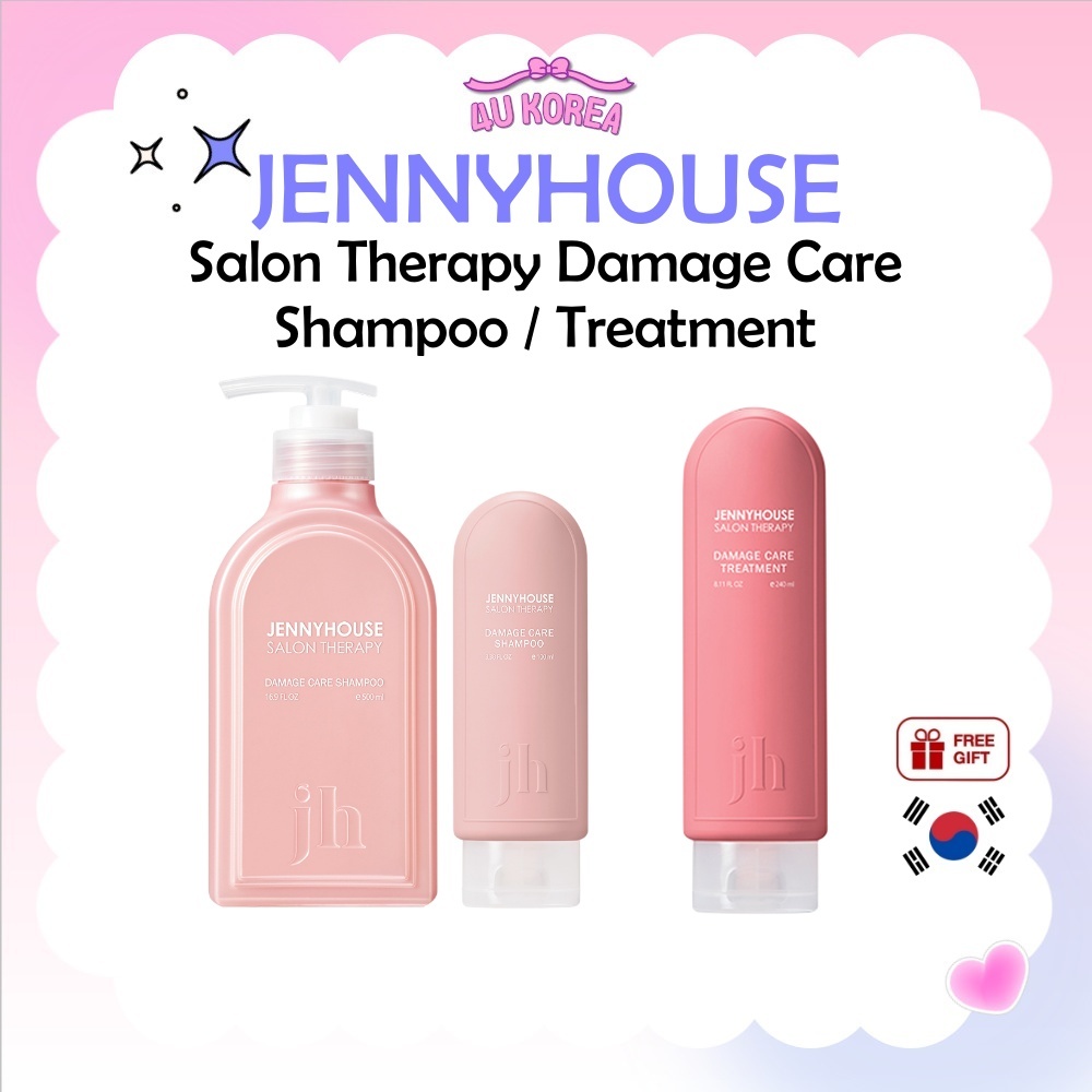 JENNYHOUSE Salon Therapy Damage Care Shampoo 500ml or Treatment 240ml / K-BEAUTY