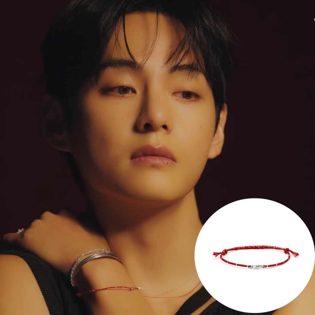 [CCNMADE][BTS V] Always Silver Dragon (6colors) / Handmade Thread Wish Couple Bracelet