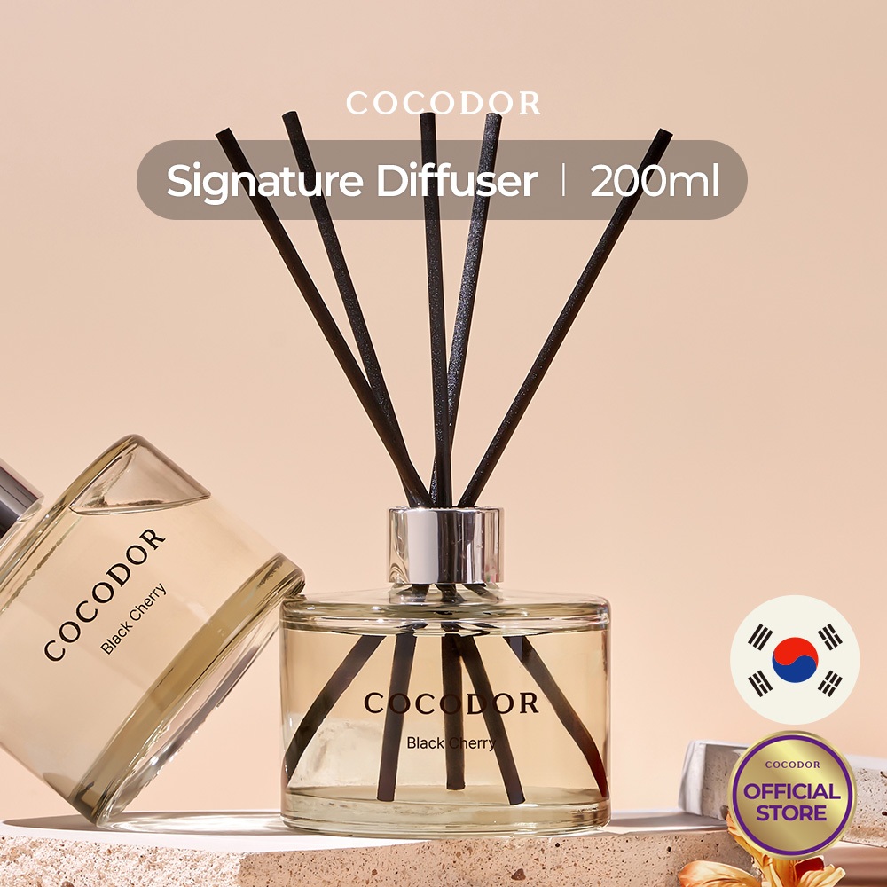 COCODOR Signature Reed Diffuser Set /200ml / 1 Pack / Home Fragrance Air Freshner Decor Essential