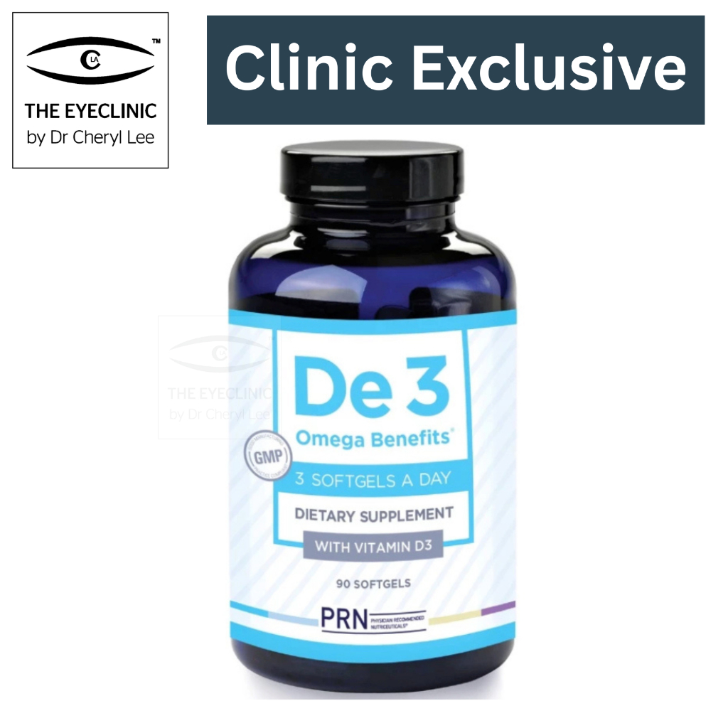 PRN Physician Recommended Nutriceuticals Dry Eye 3 Benefits, Dry Eye Relief, 1680mg EPA 560mg DHA Triglyceride For
