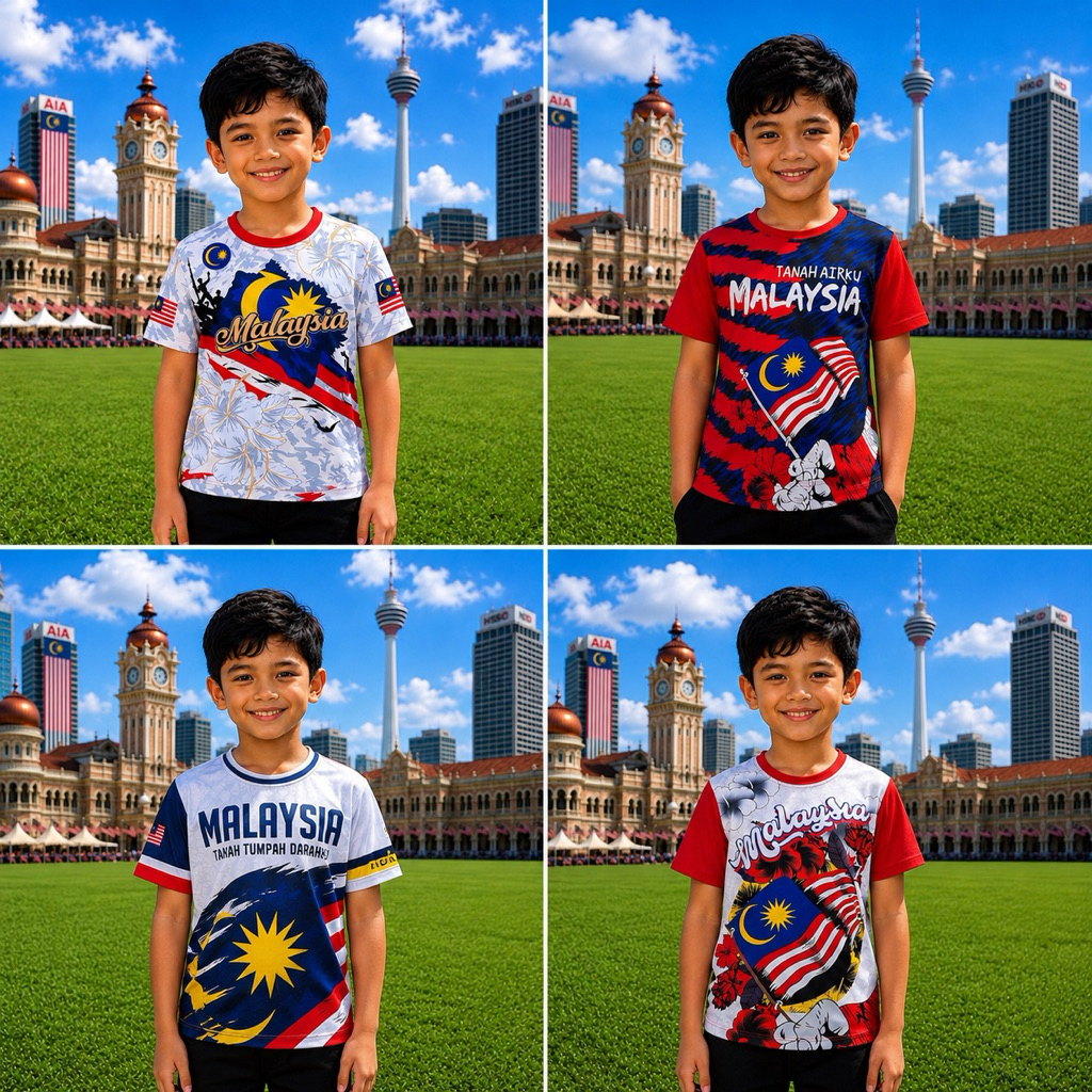 Tshirt merdeka 2026 premium quality microfibre jersey