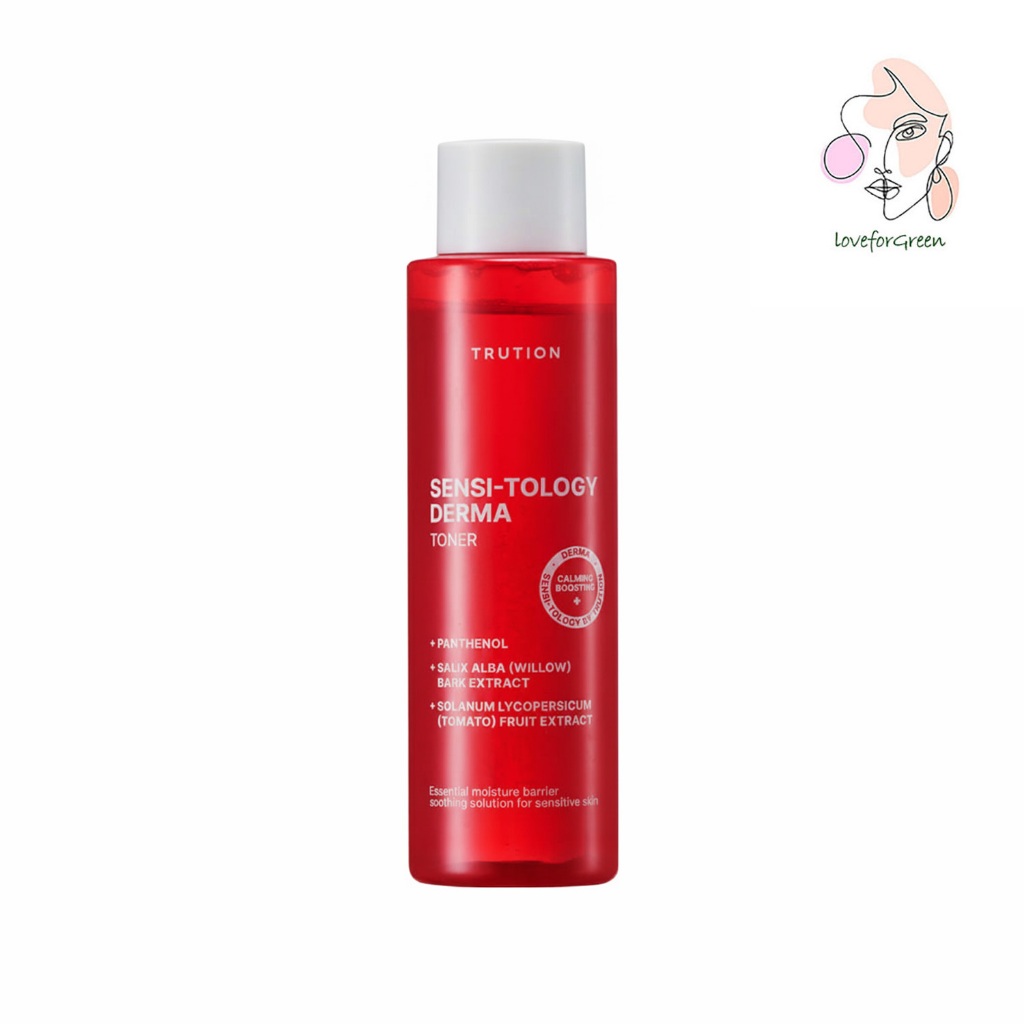 TRUTION Sensi-Tology Derma Toner 6.76 Fl oz | Sensitive Skin Calming Toner | Hydrating & Soothing | Korean Skincare