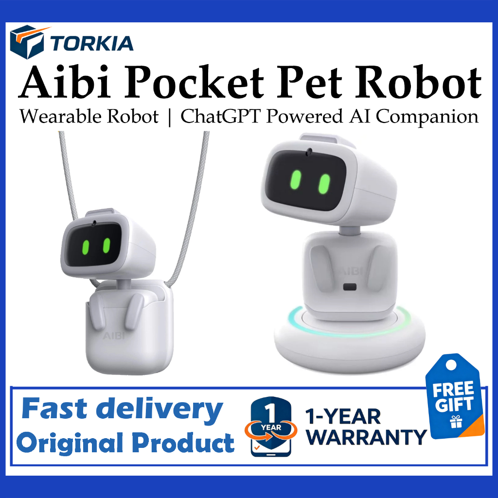 [NEW] AIBI Pocket AI Pet Robot / ChatGPT Voice Assistant / Face Recognition / Interactive Smart Companion