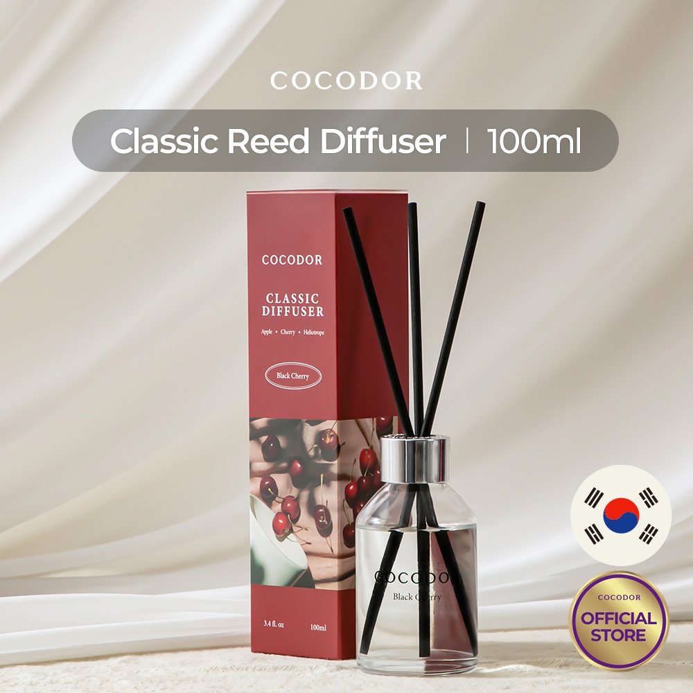 COCODOR Classic Reed Diffuser / 100ml / Home Fragrance Air Freshner Decor Essential Oil