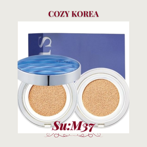 [Su:m37] Water-full CC Cushion Perfect Finish 15g + 1 Free Refill (SPF50+/PA+++) / 2 Colors