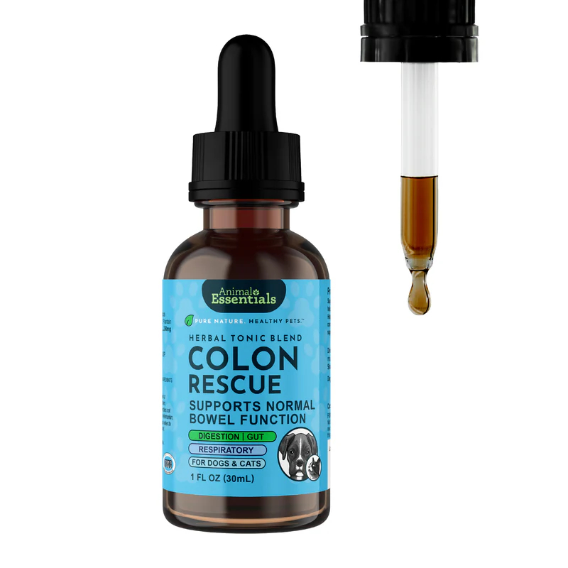 [Animal Essentials] Colon Rescue for Dogs & Cats 30ml / Supports Normal Bowel Function