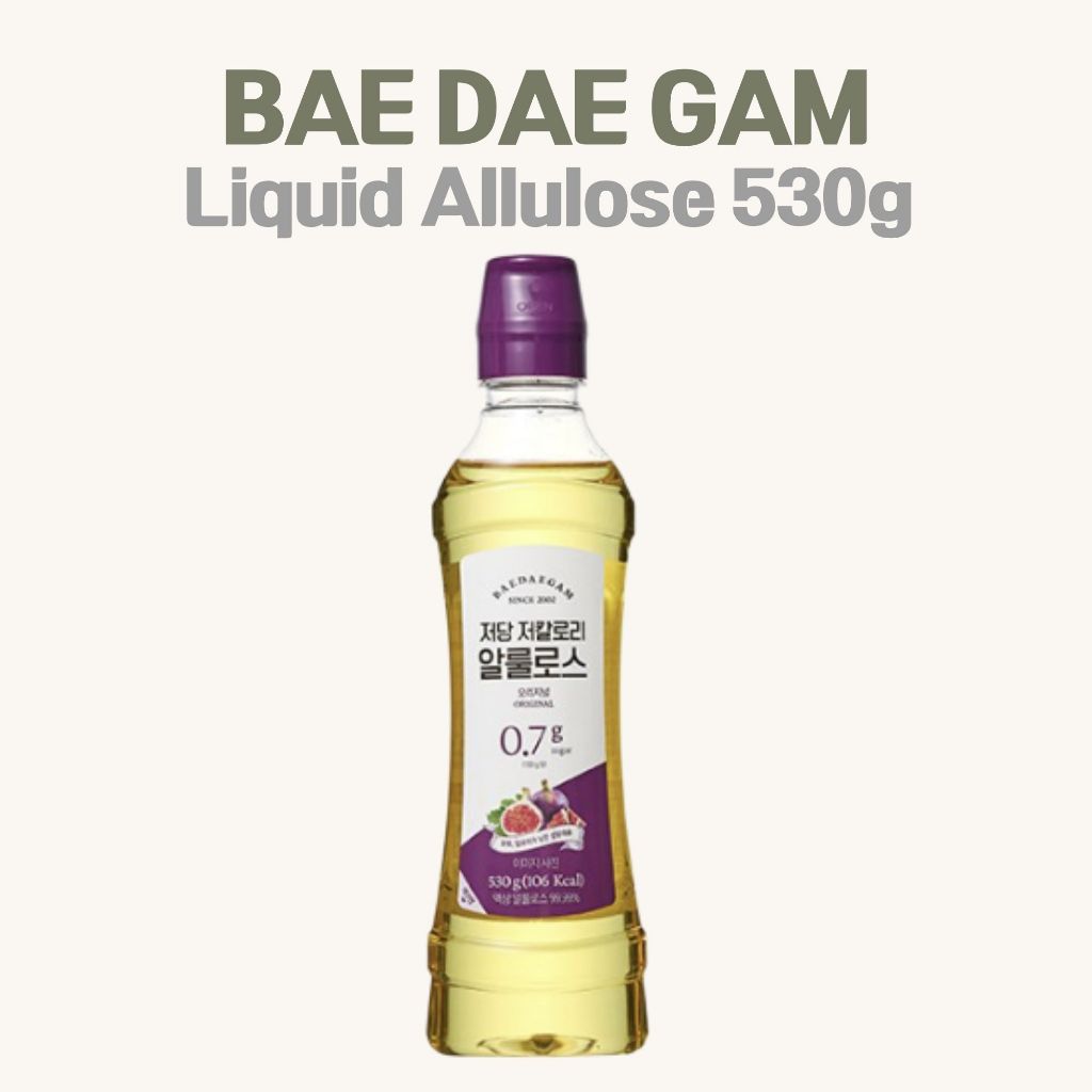 Bae Dea Gam] Keto Allulose 530g Sweetener, Zero Sugar, Zero Calorie, Liquid Sweetener…