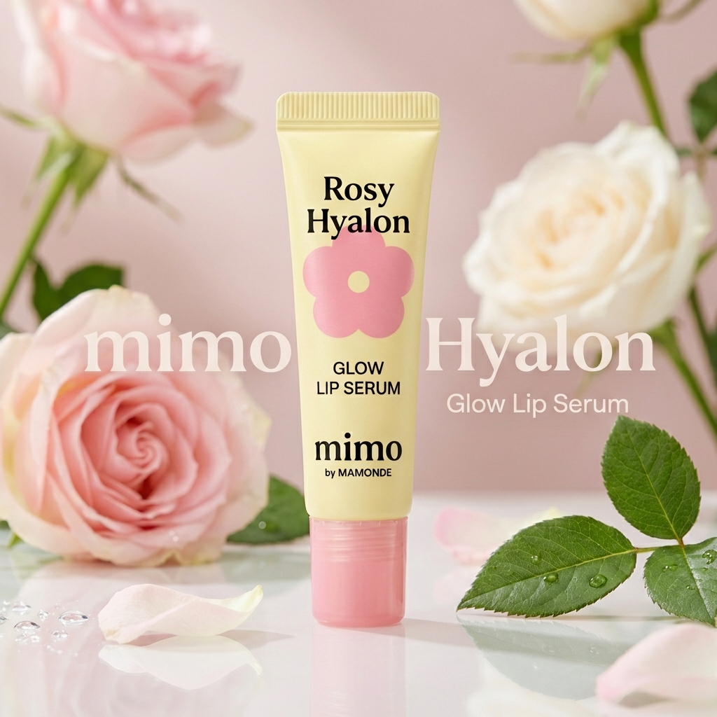 [DAISO Korea] Mimo by Mamonde Rosy Hyalon Glow Lip Serum 7g, Lip Care, Multi Lip Balm, Hyalon Glow[k beauty][korean skincare][korean skin care][best korean skincare]