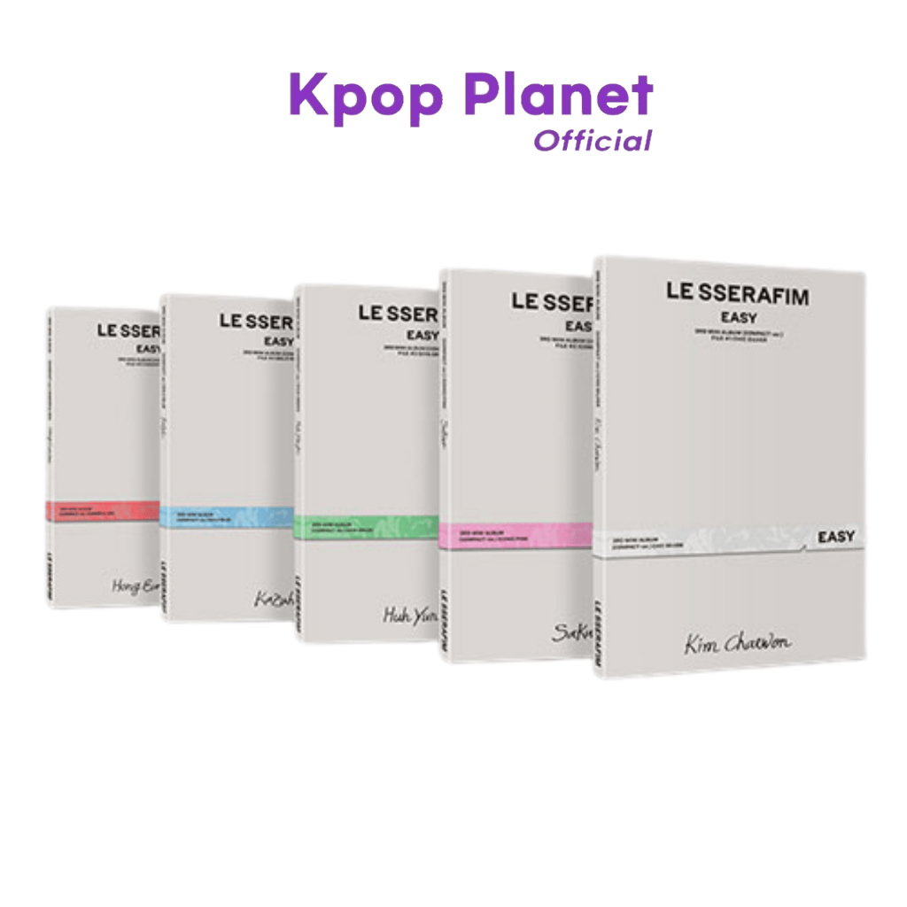 LE SSERAFIM SHOPEE kpopmerch 60枚 LE SSERAFIM EASY Kpopmerch Shopee Video call event Official