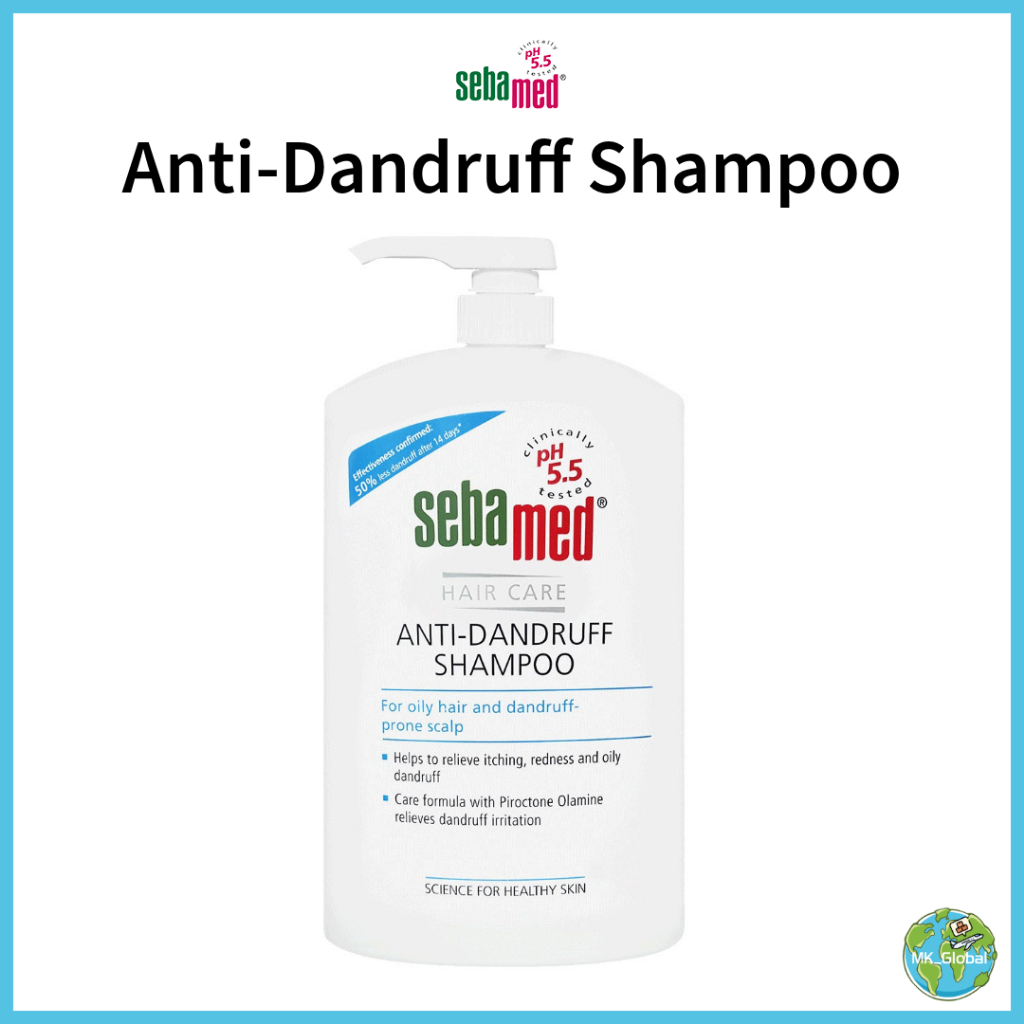 [SEBAMED] Anti-dandruff Shampoo | Extra Gentle Cleansing Reduce Itchiness Dandruff Oily Scalp