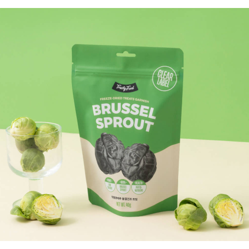 Korean Premium Freeze-Dried Brussels Sprouts Treat (40g)