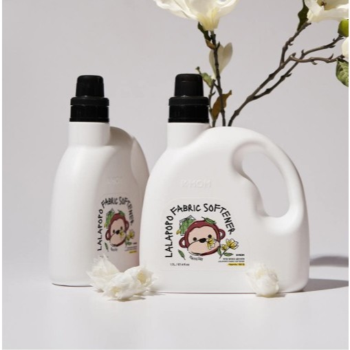 Lalapopo] Baby Vegan Fabric Softener Magnolia Scent 1.7L – Gentle Daily Soft Care for B…