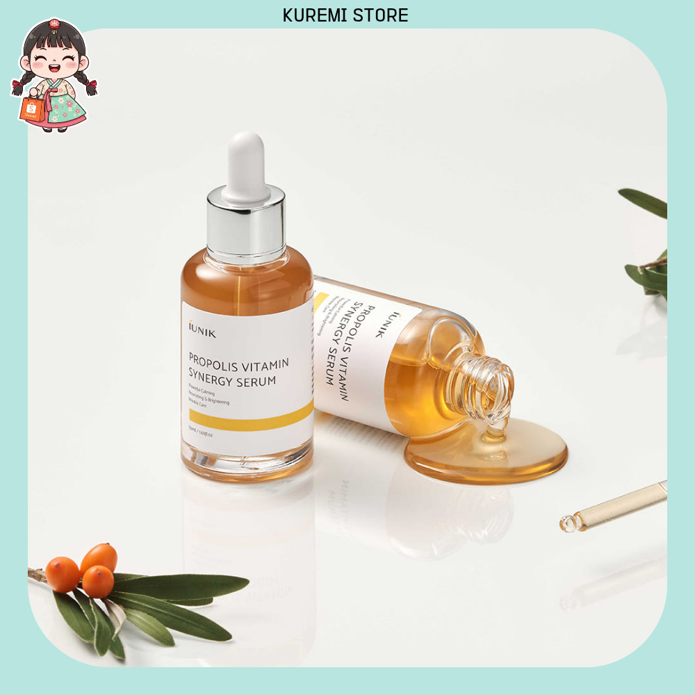 [IUNIK] Propolis Vitamin Serum - Powerful Soothing & Brightening for Radiant Glass Skin