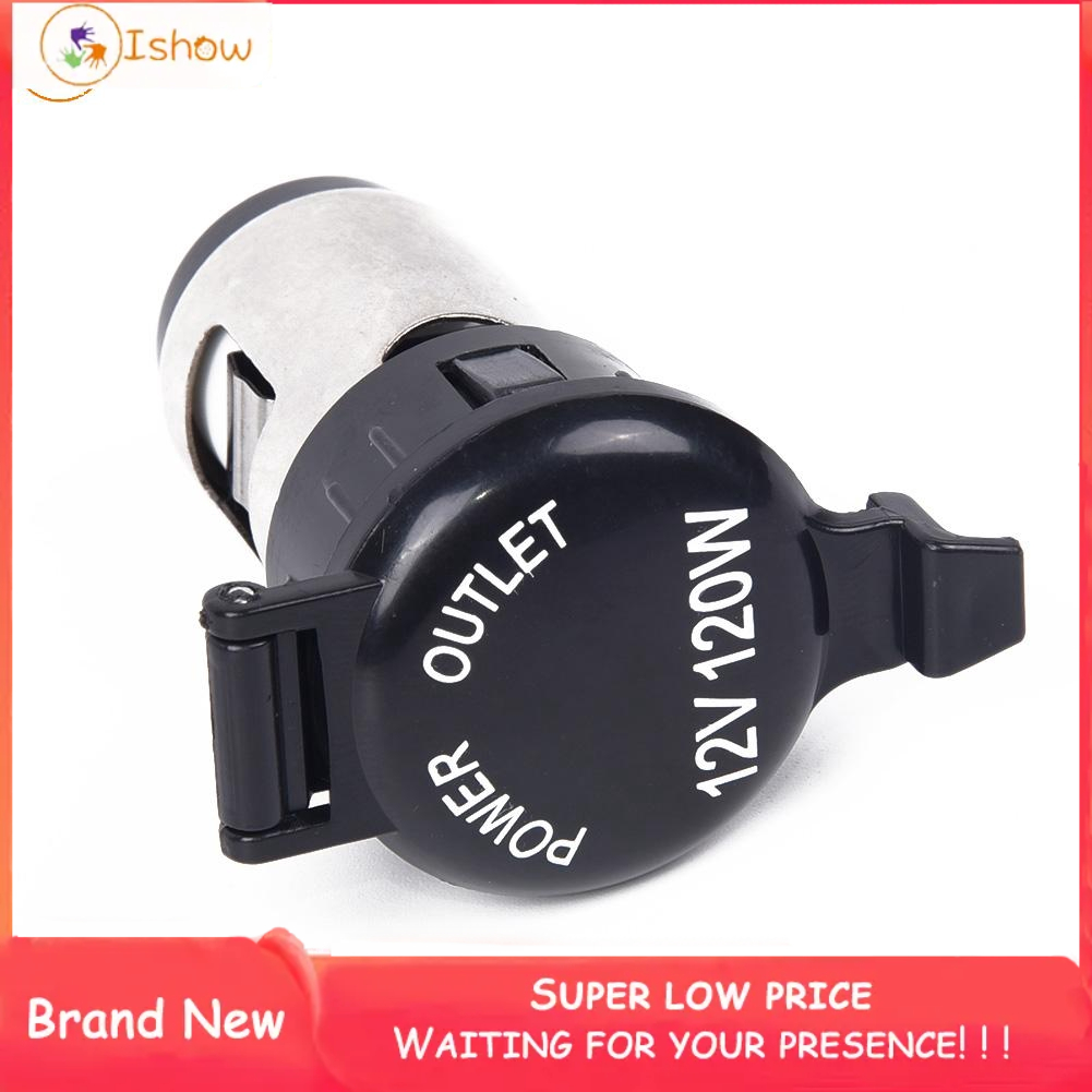 Lighter Socket Plug Accessories 12V 120W Auto Power Outlet Waterproof Parts Replacement Car Boat Tractor 15A New