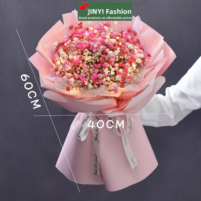 Wishing Stars Bouquet Set Decoration ~ Birthday Wedding Festive Party Gift Bouquet Set Decoration