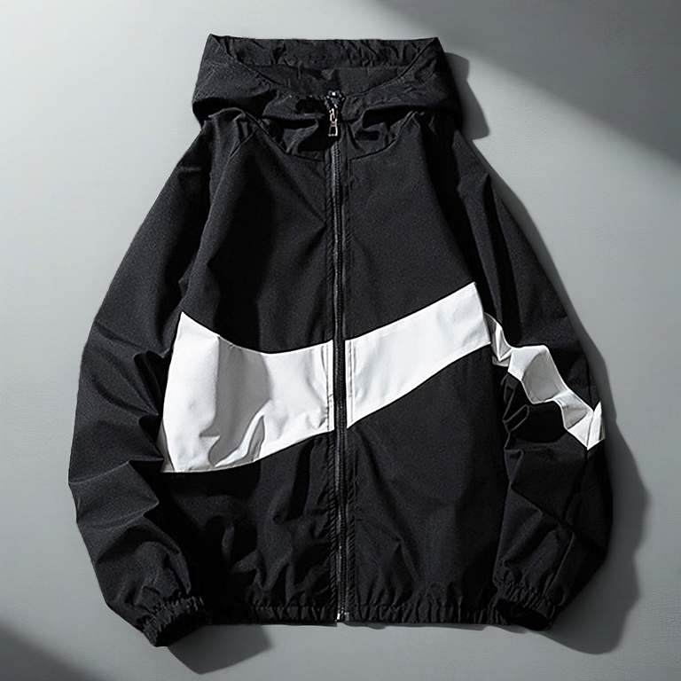 【Local Ready Stock】【NERO】HENRY Unisex Jacket Couple men women plus size sports jacket windbreaker jaket sukan muslimah