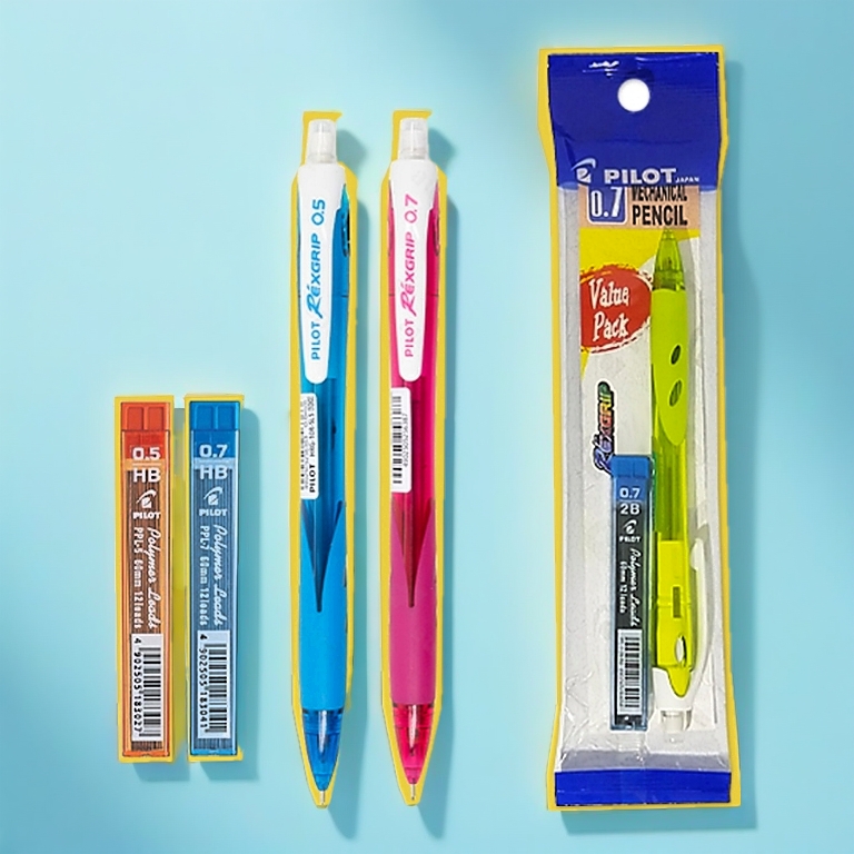 Pilot REXGRIP Mechanical Pencil Value Pack (READY STOCK / 100% ORIGINAL)