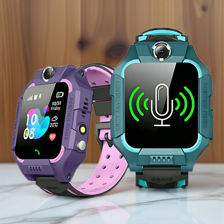 Tresgadget Q12/Q19 Kids Smart Watch – GPS Tracker with Camera, SOS, LBS, Anti-Lost & Touch Screen