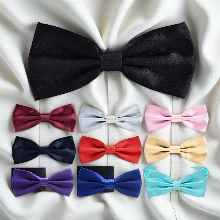 Gentlemen Satin Bow Tie(Adult/Kids)Tali leher Neck-Men Clothes Attire Formal Lelaki Party JM Wedding