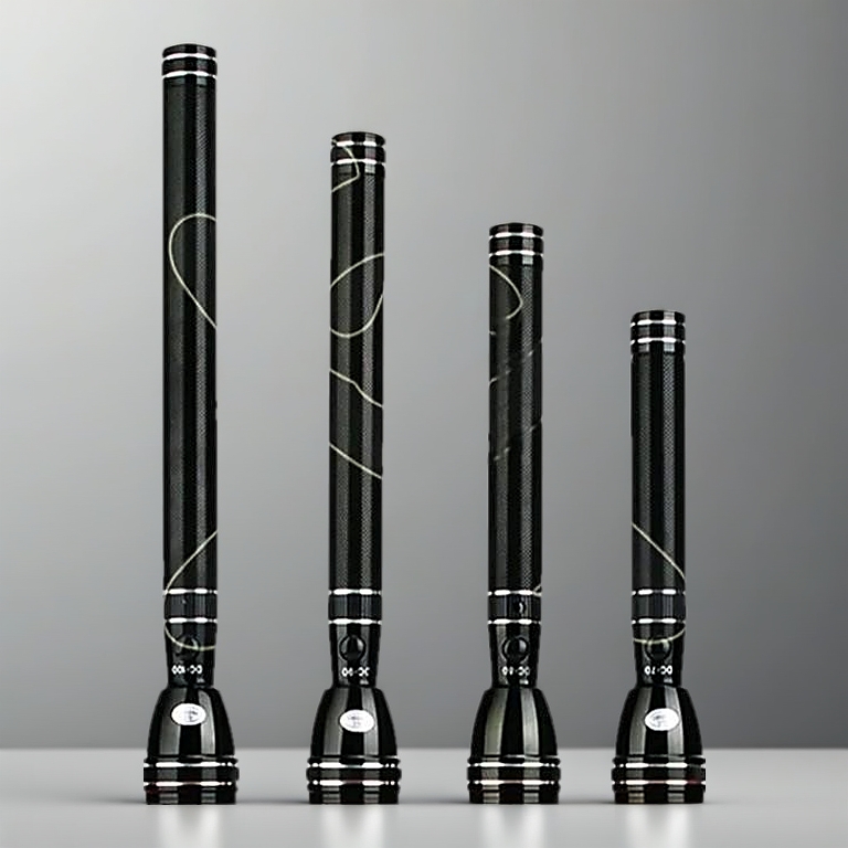 Original Japan Bright Moon Japan Torch Light Long Range  Rechargeable Battery Torch Light Portable Home Lighting