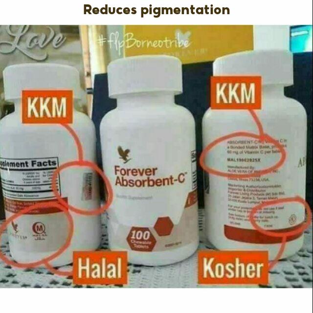 forever living absorbent c/vitamin c 100% original (epx 9/2026)