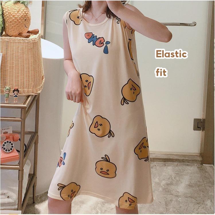 BAJU Women's pajamas M-3XL Sleepwear Dusty Pink