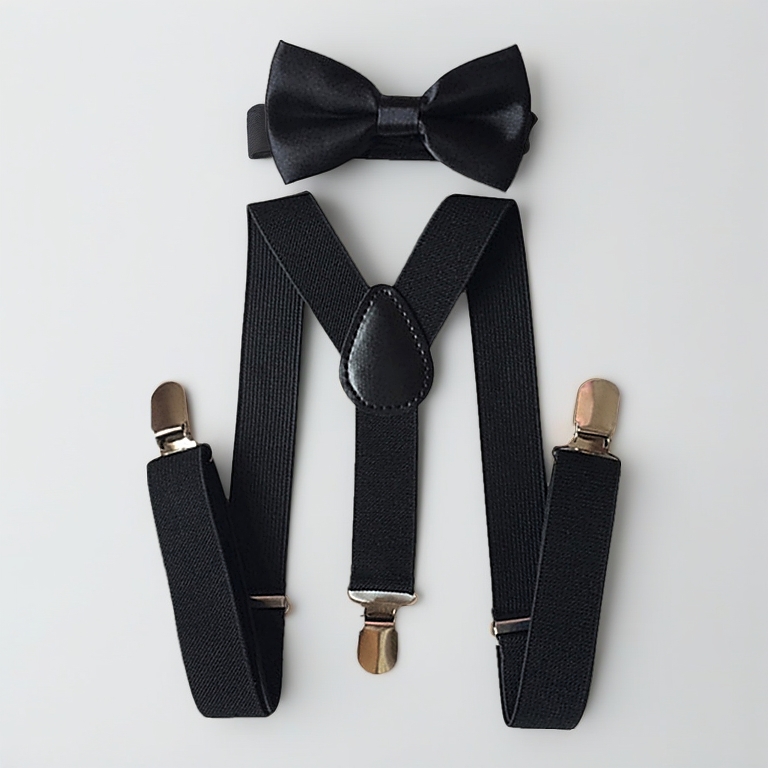 [figatia1]Mens Beret Suspenders with Y Back Clip Buttons Tuxedo Suspenders Pants Suspender for New Year Party吊裤带男女通用情侣伴郎西裤吊带