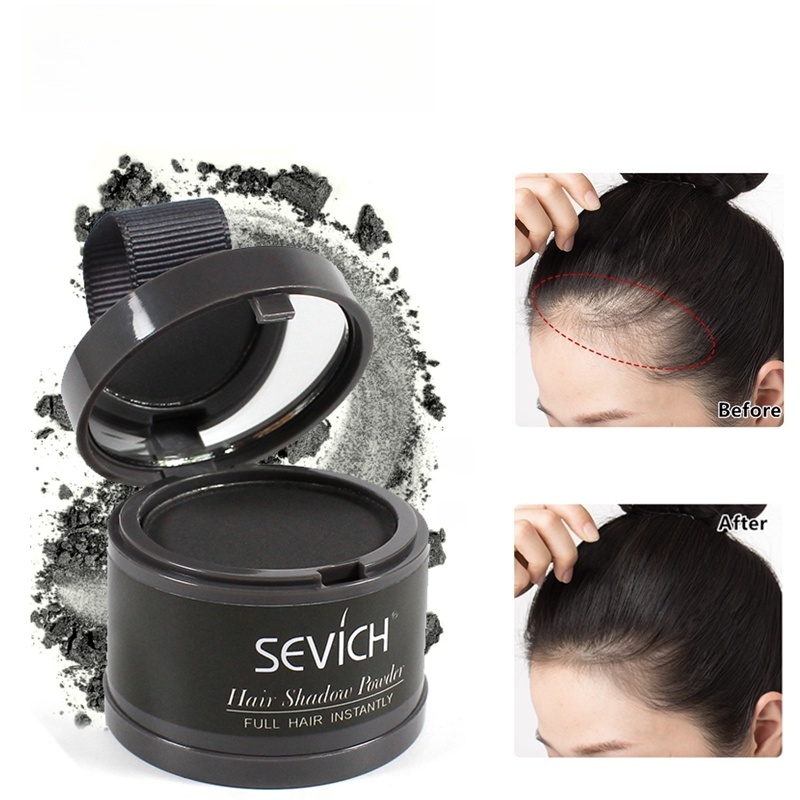 SEVICH Hair Shadow Powder Thin 13 Colors With Mirror And Puff Hairline